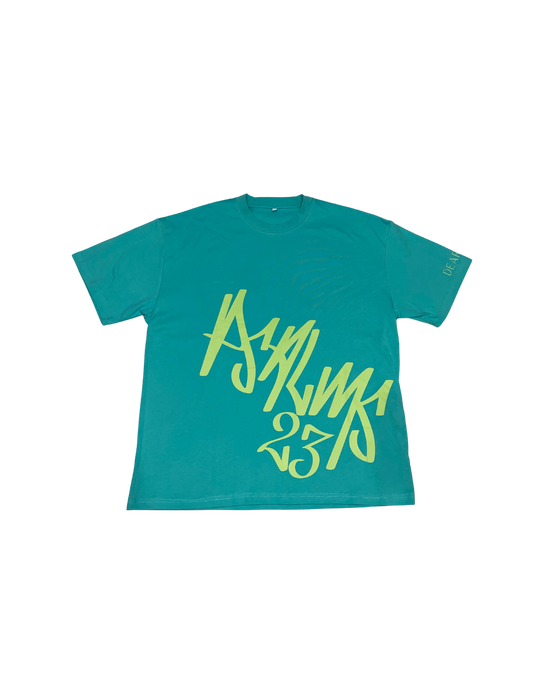 GRAFFITI AQUA TEE